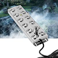 4YANG Mist Maker - Humidificador ultrasónico de 12 Cabezas con Fuente de alimentación a Prueba de Agua- nebulizador de…